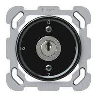 UP-Schlüsselschalter origin Serienschalter 1/1L 16A 250V 0-1-2-1+2 77×77mm sz