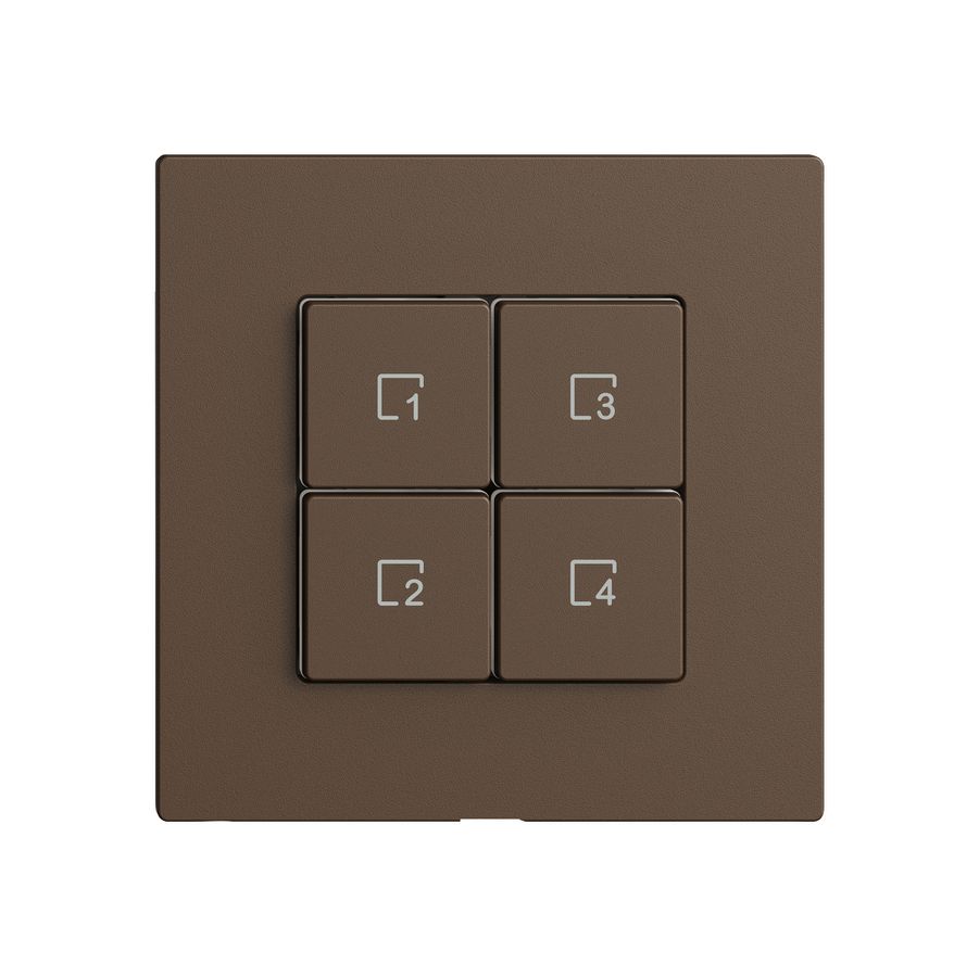 Comando per pulsante scene EDIZIOdue Wiser 4 scene 4t cof