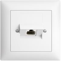 UP-Anschlussdose 1×RJ45/u 4P ITplus EDIZIOdue weiss