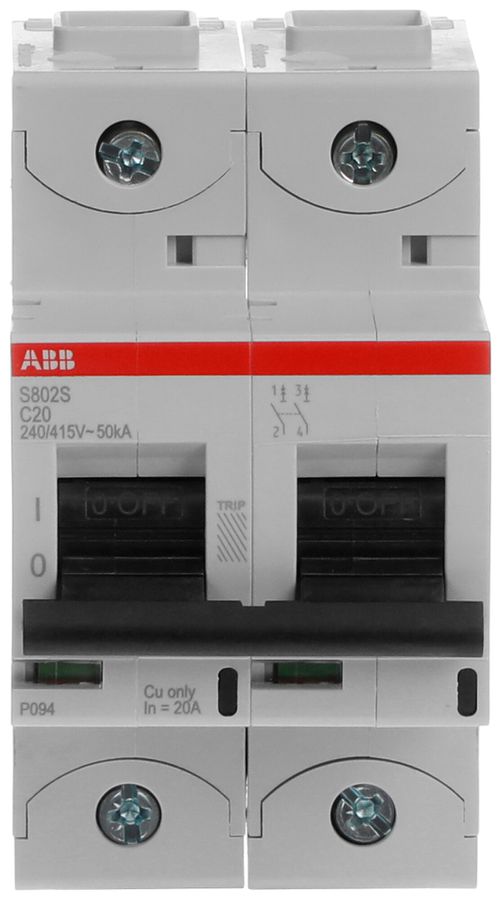 Leitungsschutzschalter ABB S802S-C 20A 50kA