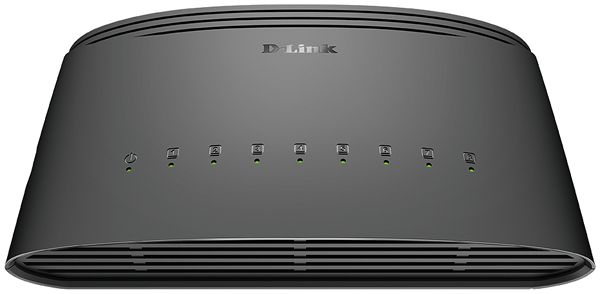 Switch D-LINK DGS-1008D, 8-port unmanaged Gigabit