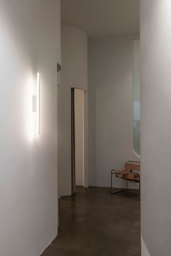 Applique LED SLV ONE LINEAR 50 14W 900lm 927/930 IP44 VAR 525mm blanc