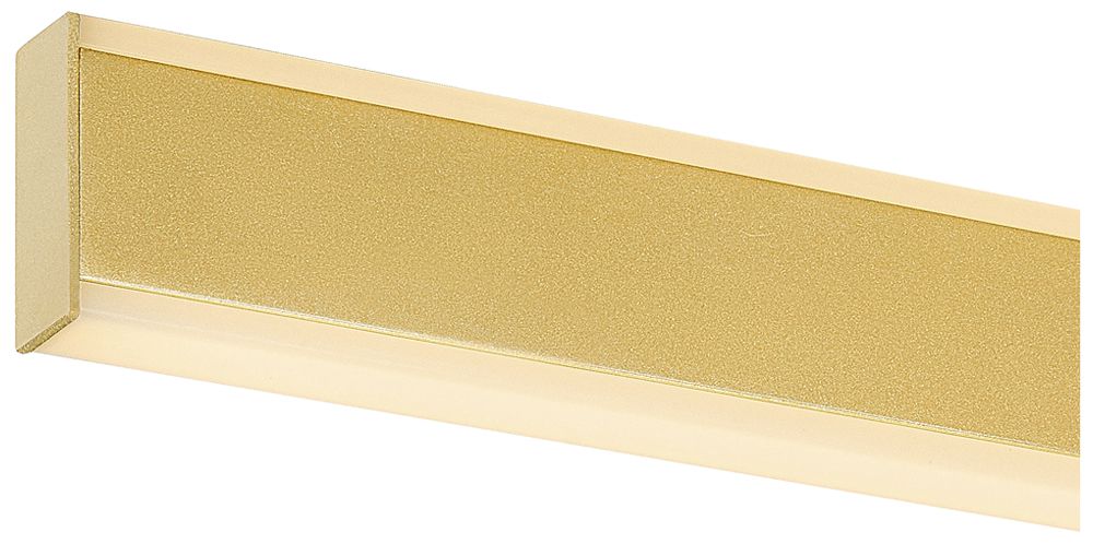 Applique LED SLV ONE LINEAR 50 14W 900lm 927/930 IP44 REG 525mm ottone