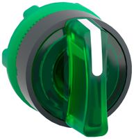 Leuchtwahlschaltervorsatz Harmony XB5 kurzer Drehgriff Ø22.5mm tastend gn