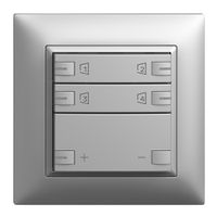 Kit de montage ENC Edue zeptrionAIR, WLAN variateur LED-RGB, 2×touche, 2×comm.si