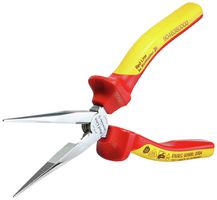Spitzzange Weidmüller FRZ S 200 VDE-isoliert mit Schneide 200mm lang