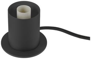 Tischleuchte SLV VARYT E14 1×6W Schalter Ø90×90mm schwarz