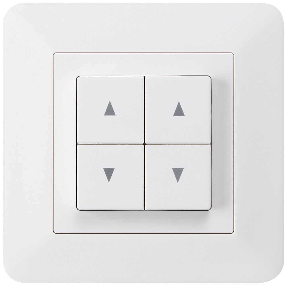 UP-Storentaster kallysto.trend weiss mit 4 Funktionstasten