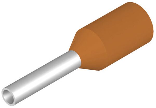 Aderendhülse Weidmüller H isoliert 0.5mm² 6mm orange Mehrfachbeutel