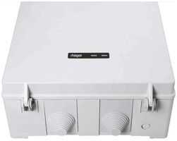 Hausanschlusskasten weber.hsa250 250A ein/ab Briden mit AEHSA ein 2×EFZ/ab EF