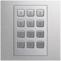 Taster-Modul Hager elcom.modesta für Türsprechanlage REN705x, Edelstahl