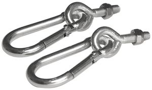 Montageset SG Arena Stahl 77×25×19mm Zink Karabinerhaken 2 Stück