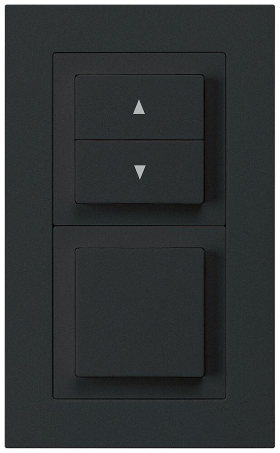 UP-Kombination kallysto.pro Gr.I-I vertikal Storenschalter+Schalter S3 schwarz