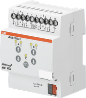 REG-KNX-Jalousieaktor ABB 2-fach 6A 230VAC, mit Handbet.
