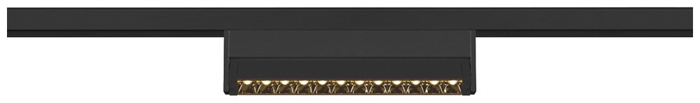 Spot LED SLV IN-LINE 22 48V TRACK MOVE 7.3W 610lm 930 35° DALI 240×22mm nero