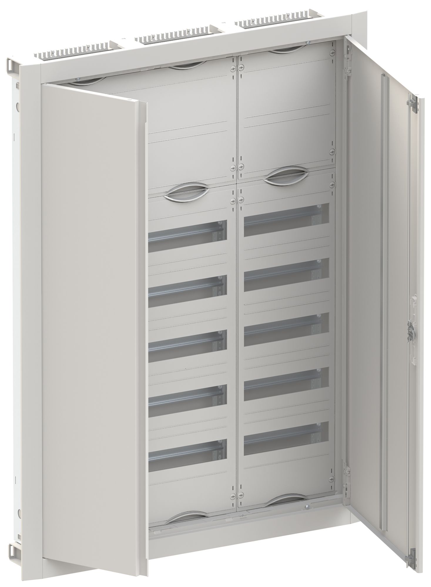 Distributore INC ABB ComfortLine 7 file 180UM c.morsetti&porta 865×1164×125mm