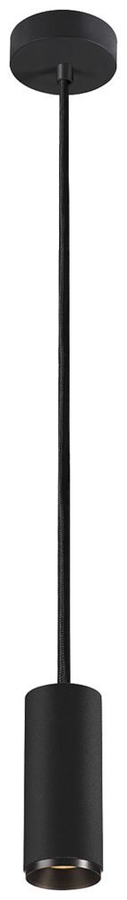 LED-Pendelleuchte SLV NUMINOS S DALI 11W 985lm 2700K 24° Ø65×162mm schwarz