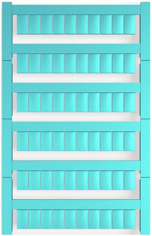 Klemmenmarkierer Weidmüller MultiCard WS 10×6mm PA66 blau