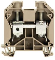 Borne de passage Weidmüller WDU /IK connexion à vis 35mm² TS35 beige
