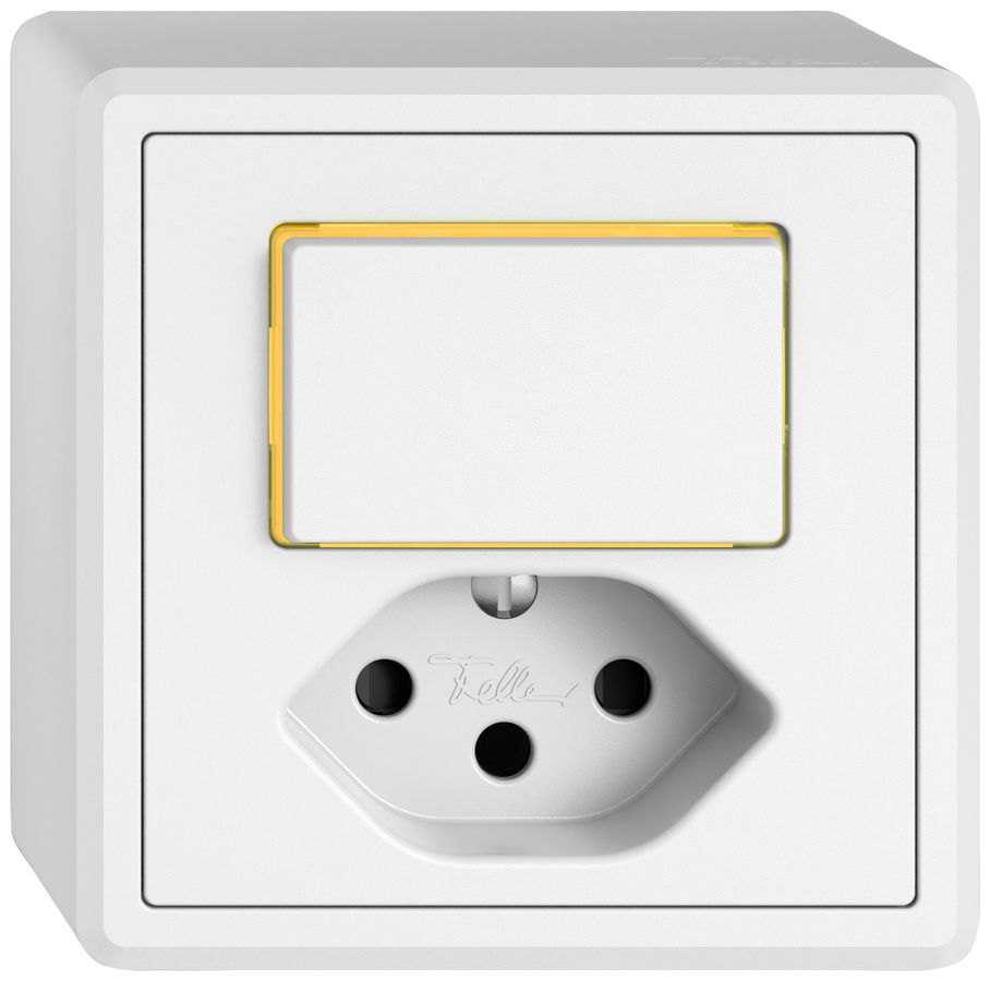 AP-Kombination EDIZIO.liv SNAPFIX® S6K+T13 Shut.Seitenbeleuchtung gb ws