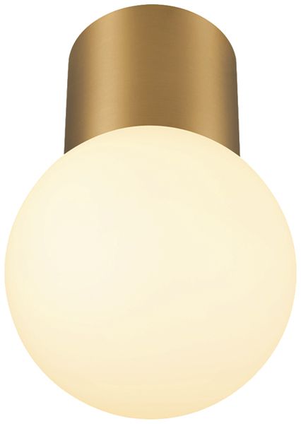 Plafoniera SLV VARYT E14 1×0…6W IP44 Ø120mm rame