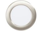 LED-Downlight Eglo FUEVA 7W 0…620lm 2700…6500K IP44 DIM Ø120×40mm Nickel