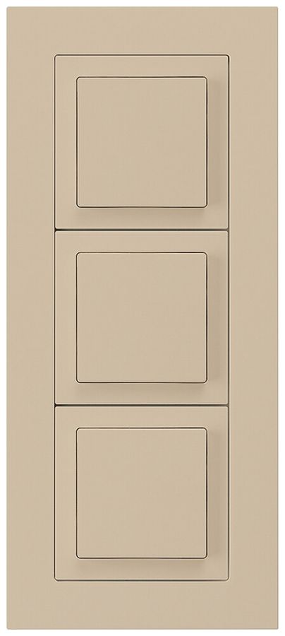UP-Kombination kallysto.pro Gr.I-I-I vertikal 3×Schalter S3 beige