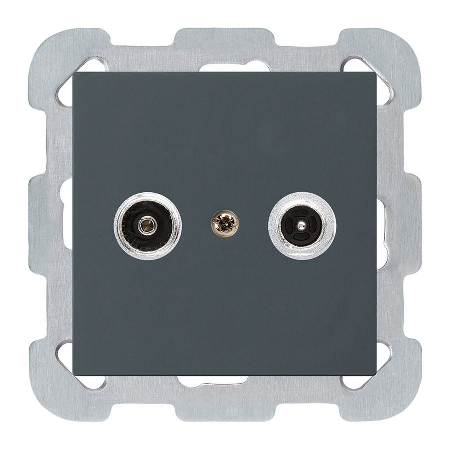 Presa antenna INC kallysto R/TV montaggio B 10.5dB 2GHz antracite