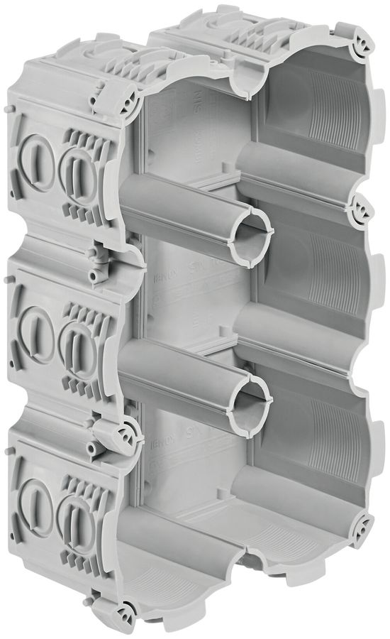 UP-Einlasskasten universal NIS für Kombination Gr.3×2 HSB