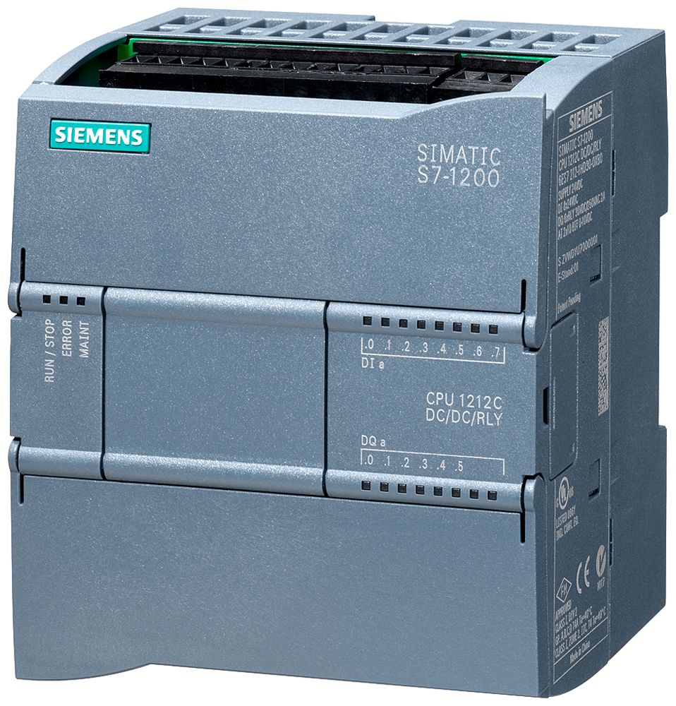 SPS-Grundgerät Siemens SIMATIC S7-1200 CPU 1212C DC/DC/Relais 24V