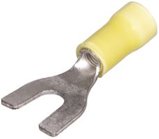 Cosse à sertir PLASTI-GRIP fourche M6 6mm² PVC jn