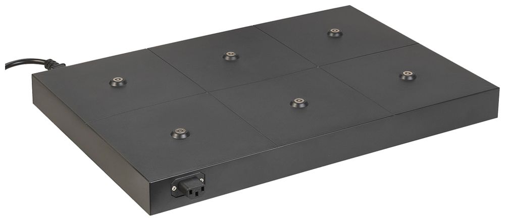 Ladebasis SLV VINOLINA TWO für 6 Leuchten 37W schwarz