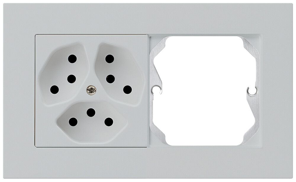 Combinaison ENC kallysto.pro grd.I-I horizontale 3×type 13+vide gris clair