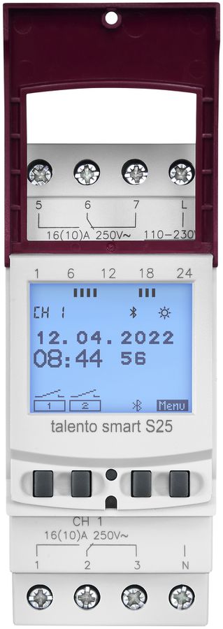 Timer digitale AMD talento smart S25, 2 canali 110/230VAC