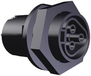 Buchsenteil Wieland M25…1.5mm² 3L schwarz