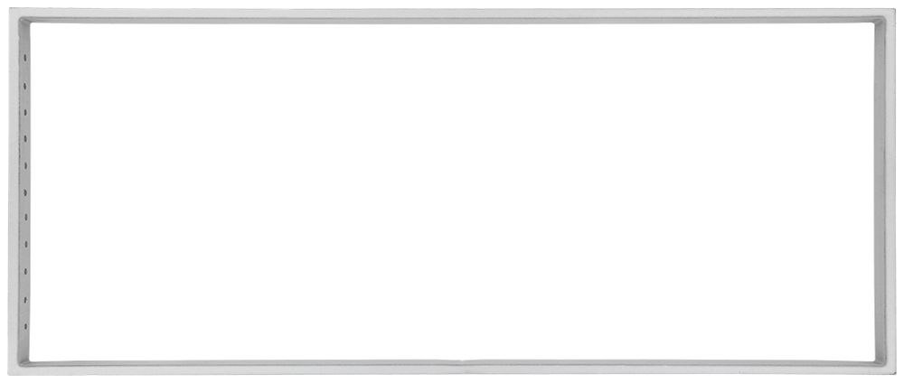 Lüftungsrahmen Legrand Sfera New, für Aussensprechstellen, 3 Module, Aluminium