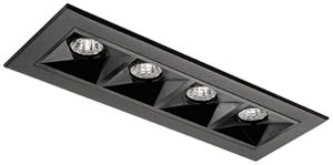 EB-LED-Deckenleuchte SG Inspire 8W 490lm 940 DIM 163×62mm schwarz