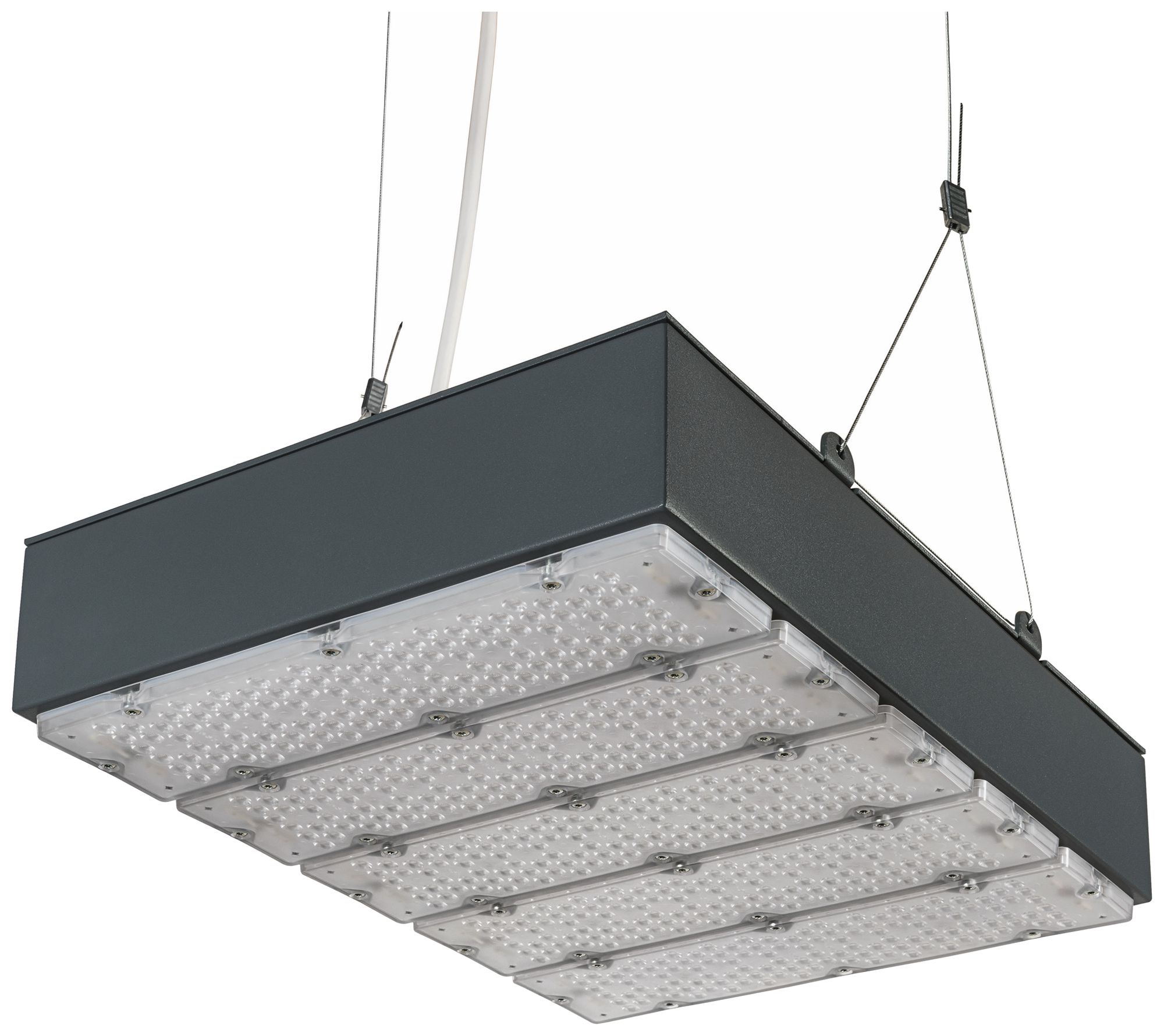 LED-Hallenstrahler Sylvania KubiXx AISLE 140W 24900lm 840 IP65 DALI 330×460