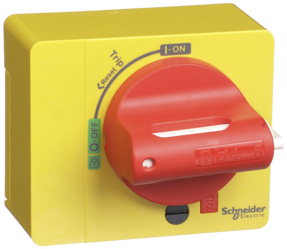 Drehantrieb direkt Schneider Electric NSXm/PP-B, IP54 rot