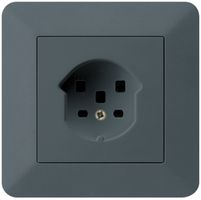 UP-Steckdose HA kallysto.trend Typ 25 mit Steckklemmen anthrazit