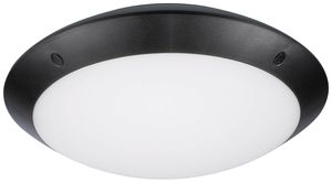 Plafoniera LED Sylvania START HF SEN 14W 1450lm 830 IP66 REG Ø350 nero