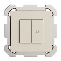 UP-Druckschalter 1K/2T Szene Edue Wiser crema