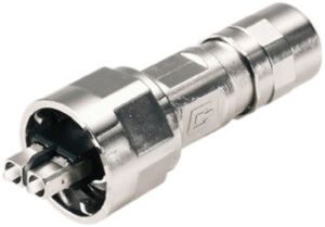 Stecker LWL Weidmüller V1 Bayonett Metall SC-RJ POF, IP67