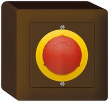 AP-Taster kallysto NOT-AUS braun