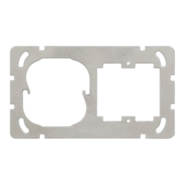 Placca di fissaggio grd.I-I per X 1185-freenet 137×77mm orizzontale