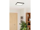 Plafonnier LED Eglo FUEVA 21W 0…2700lm 2700…6500K IP44 VAR 390×25mm noir