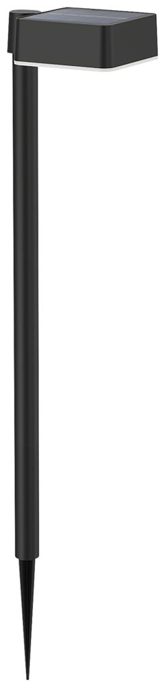 LED-Spiessleuchte Philips Vynce Solar SEN 1.5W 200lm 827 IP44 135×105 schwarz