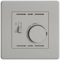 UP-Raumthermostat EDIZIO.liv SNAPFIX® m.Schalter Heizen/Kühlen 230VAC 50Hz hgu
