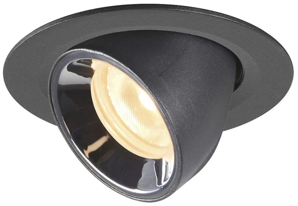 EB-LED-Downlight SLV NUMINOS GIMBLE XS, 7W 200mA 720lm 3000K 55° sz/chr