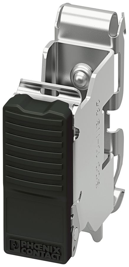 Schirmanschlussklemme PX SCC 5-NS35 für NS 35/7.5 NS 35/15 schwarz